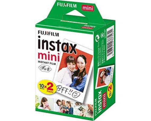 instax mini instant film White Border, 20 shot Pack, suitable for all mini  cameras and printers: : Electronics & Photo