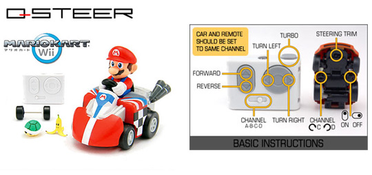 Q-Steer Mario Kart Wii Racing Set